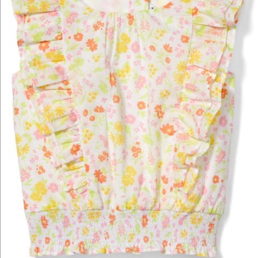 Set of two Janie and jack ruffle tops